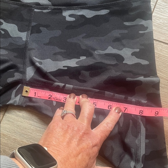 Maurices Black and Gray Camouflage Shorts - Picture 5 of 7